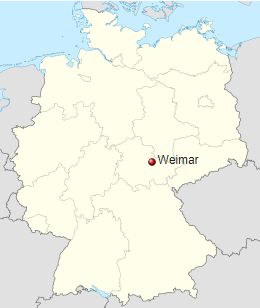 weimar map